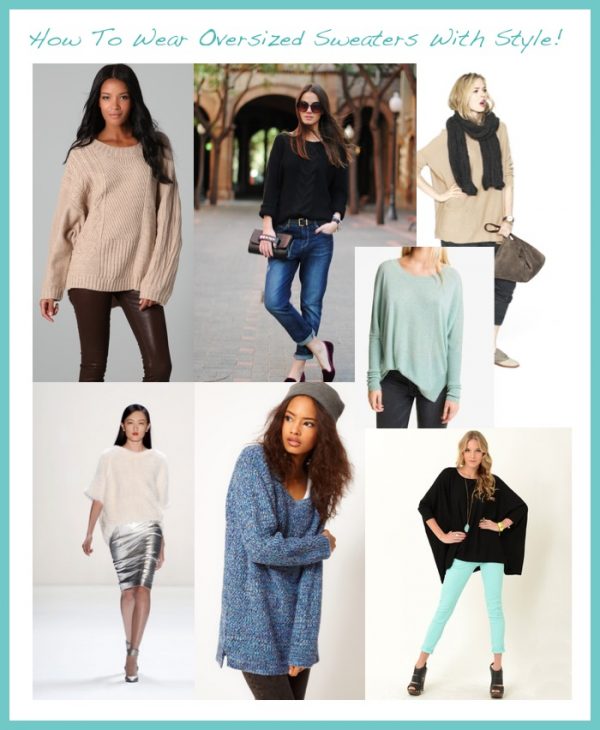 How To Wear Oversized Sweaters/Jumpers - Style Counsel online