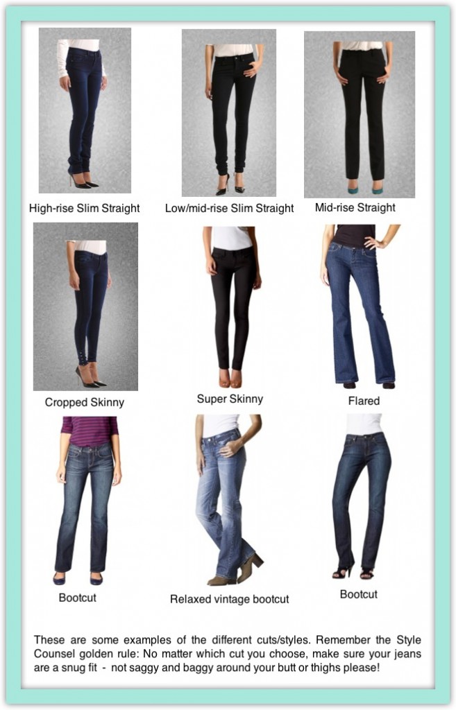 How To Find The Right Jeans - Style Counsel online