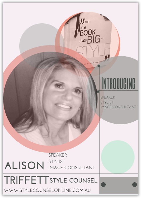 Introducing Alison Triffett - Speaker, Stylist, Image Consultant copy
